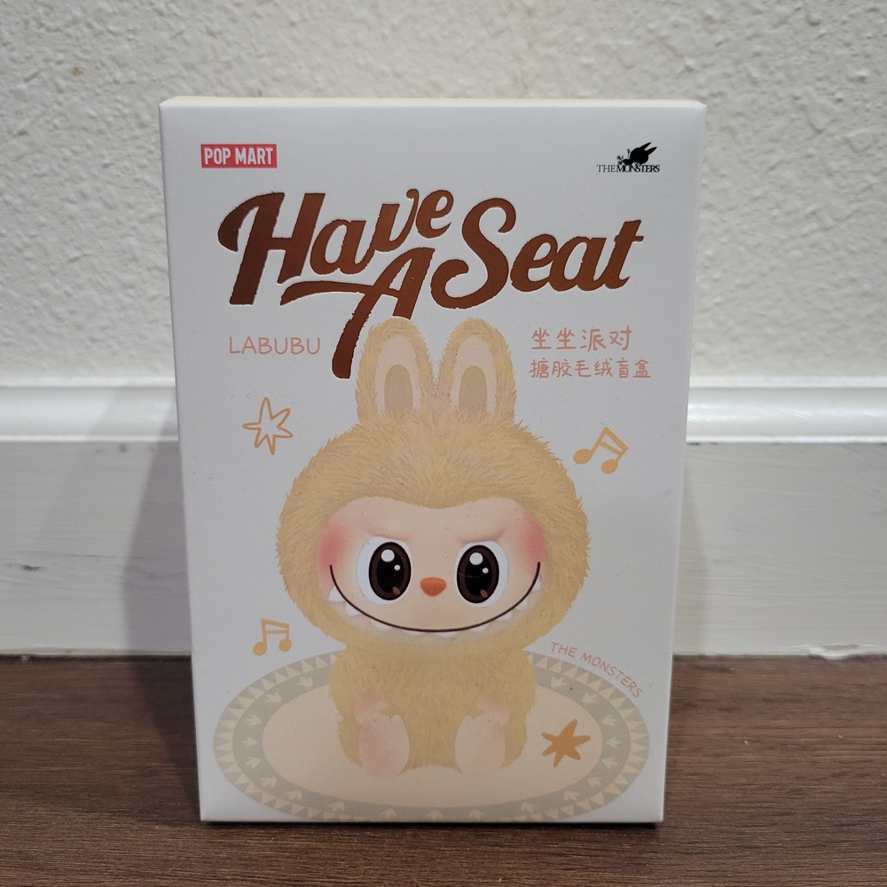 Pop Mart Labubu 'Have A Seat' Figure Collector NWT